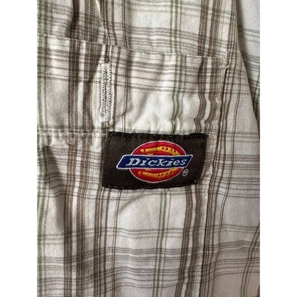Dickies men’s size large short sleeve button-down shirt - Picture 3 of 8